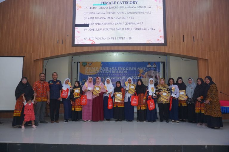 Foto para juara MEC 2023 putri